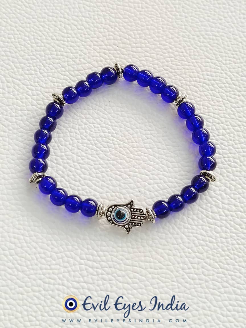 Amazon.com: LENOOCLE Evil Eye Beaded Bracelets for Women Colorful Beads  Hamsa Hand Charm Stretch Bracelet Handmade Summer Stack Good Lucky  Protection Bracelet Jewelry Gifts for Women Men Girls: Clothing, Shoes &  Jewelry