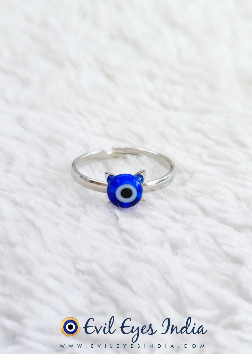 Authentic Blue Evil Eye Ring 