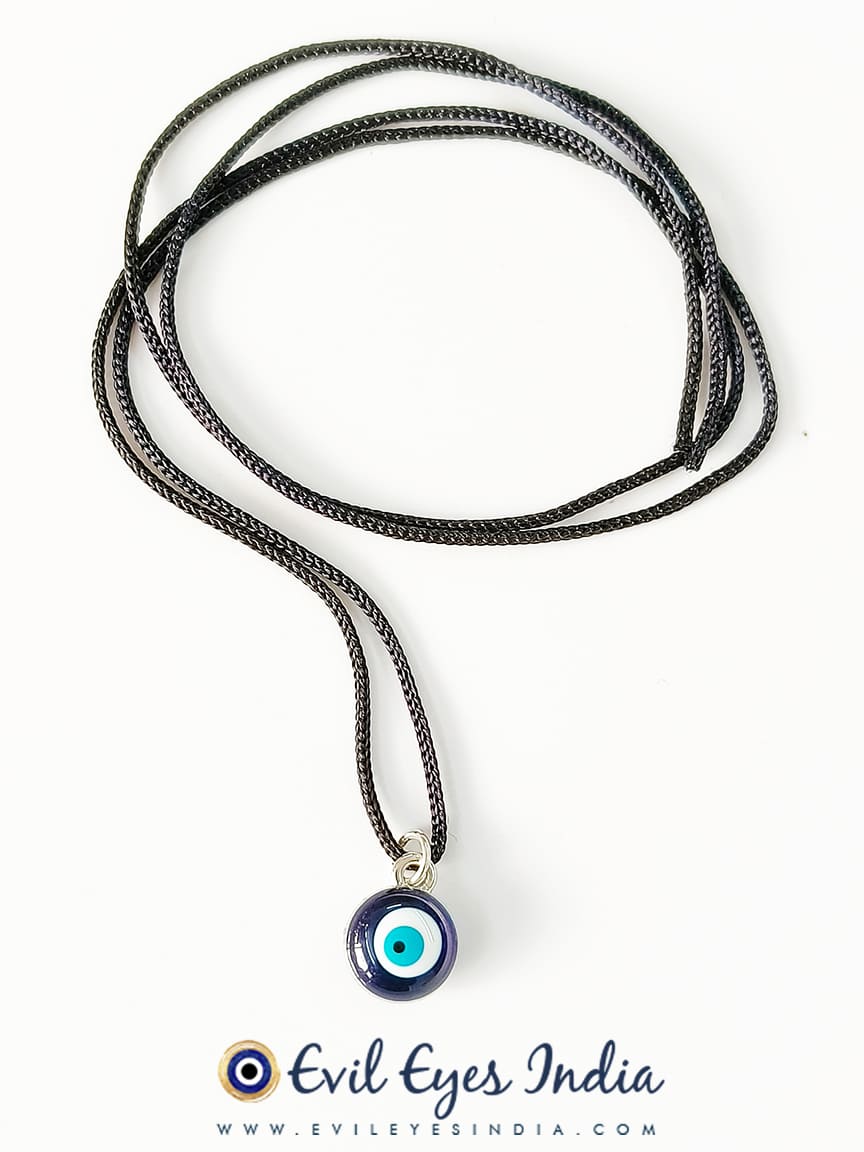 Buy Opulence Evil Eye Stone Pendant Chain Necklace Online – The Glocal Trunk
